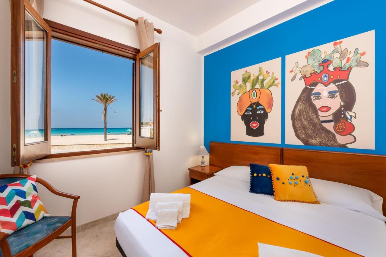 I Tre Golfi Beach Apartments San Vito Lo Capo Bagian luar foto