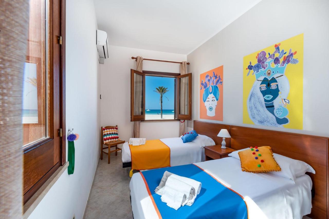I Tre Golfi Beach Apartments San Vito Lo Capo Bagian luar foto